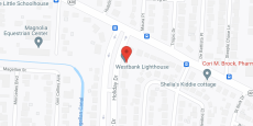 West Bank Lighthouse in New Orleans in google map