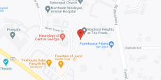 Madison Heights at Prado in google map