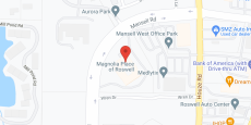 Magnolia Place of Roswell in google map