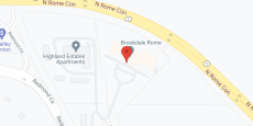 Brookdale Rome in google map