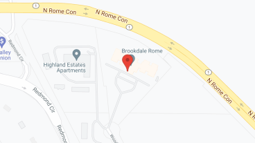 Brookdale Rome in google map