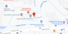 Brookdale Lawrenceville in google map
