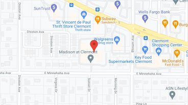 Madison at Clermont in google map