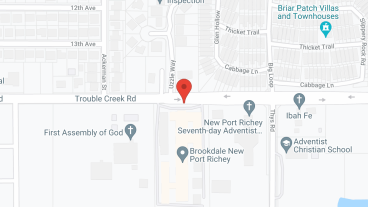 Brookdale New Port Richey in google map
