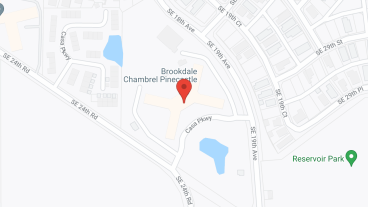 Brookdale Chambrel Pinecastle in google map