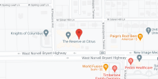 The Reserve at Citrus in google map