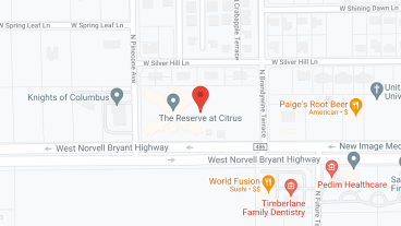 The Reserve at Citrus in google map