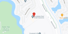 Brookdale Deer Creek Sarasota in google map