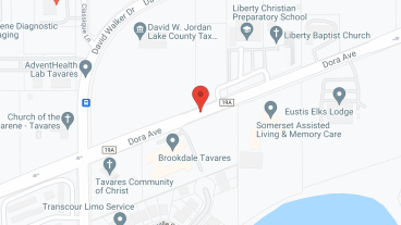 Brookdale Tavares in google map
