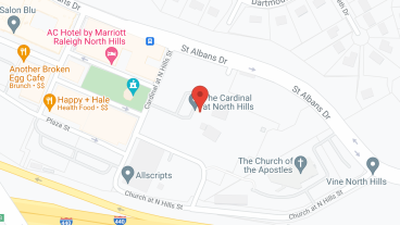 The Cardinal at North Hills in google map
