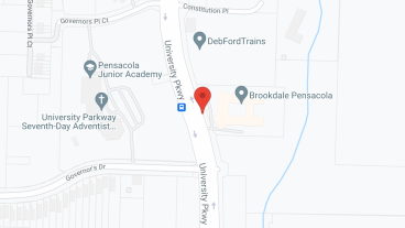 Brookdale Pensacola in google map
