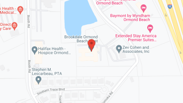 Brookdale Ormond Beach West in google map