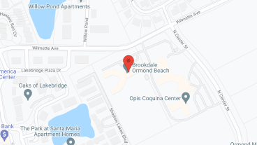 Brookdale Ormond Beach in google map