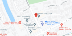 Brookdale Palm Coast in google map