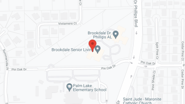 Brookdale Dr. Phillips in google map
