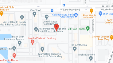 Brookdale Lake Mary in google map
