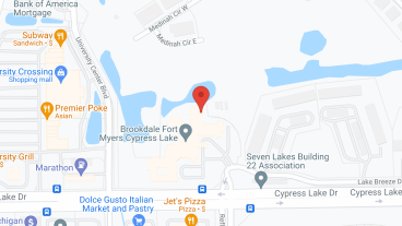 Brookdale Fort Myers Cypress Lake in google map