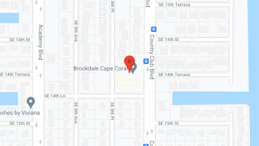 Brookdale Cape Coral in google map