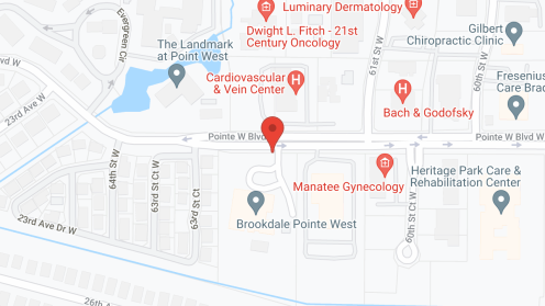 Map of the neighborhood around Brookdale Pointe West