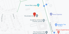 Brookdale Dover in google map