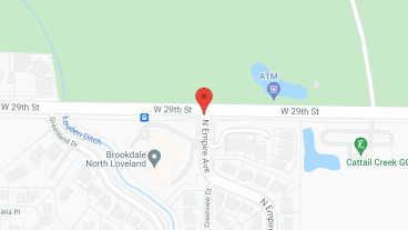 Brookdale North Loveland in google map