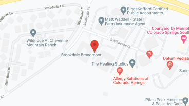 Brookdale Broadmoor in google map