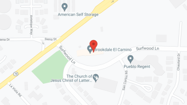 Brookdale El Camino in google map