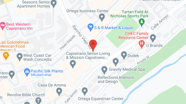 Capistrano Senior Living in google map