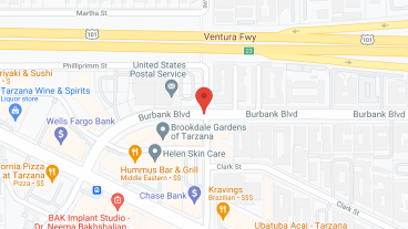 Brookdale Gardens of Tarzana in google map