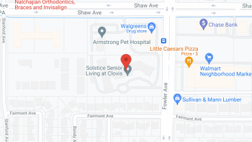 Solstice Senior Living at Clovis in google map