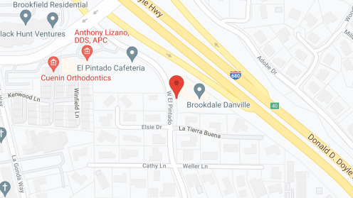 Map of the neighborhood around Brookdale Danville