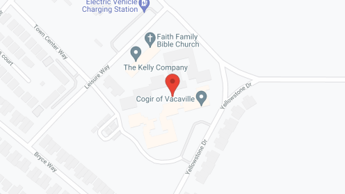 Map of the neighborhood around Cogir of Vacaville Senior Living