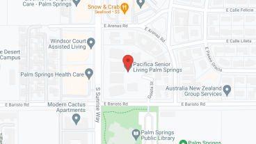 Pacifica Senior Living Palm Springs in google map