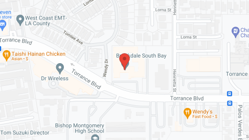 Map of the neighborhood around Brookdale South Bay