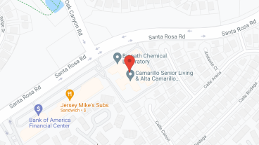 Camarillo Senior Living in google map