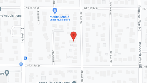 Map of the neighborhood around Eden Villa