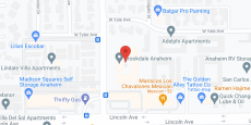 Brookdale Anaheim in google map