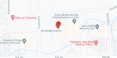 Brookdale Auburn in google map
