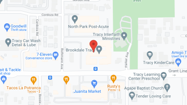 Brookdale Tracy in google map