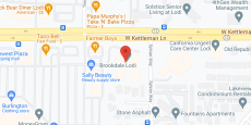 Brookdale Lodi in google map