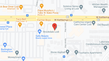 Brookdale Lodi in google map