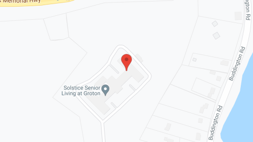 Map of the neighborhood around Solstice Senior Living at Groton