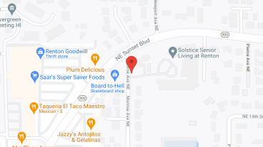 Solstice Senior Living at Renton in google map