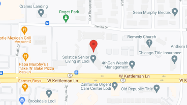 Solstice Senior Living at Lodi in google map