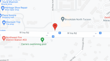 Brookdale North Tucson in google map