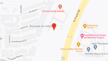 Brookdale Oro Valley in google map