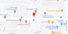 Brookdale Tempe in google map