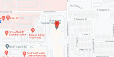 Brookdale Chandler Regional in google map