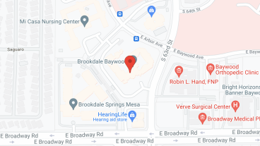 Brookdale Baywood in google map
