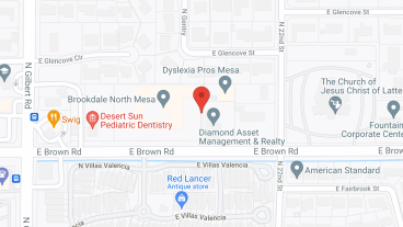 Brookdale North Mesa in google map